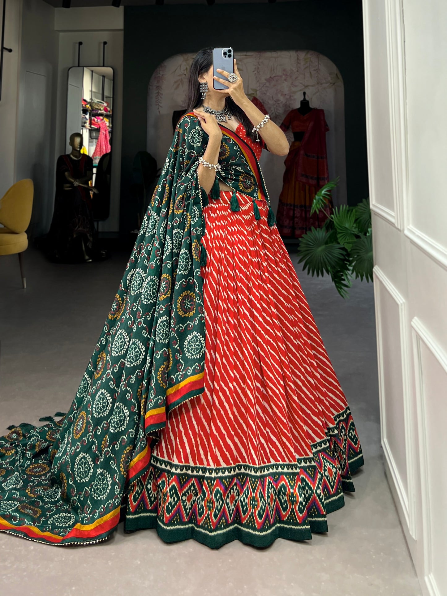 New Semi Stitiched Lehenga Choli