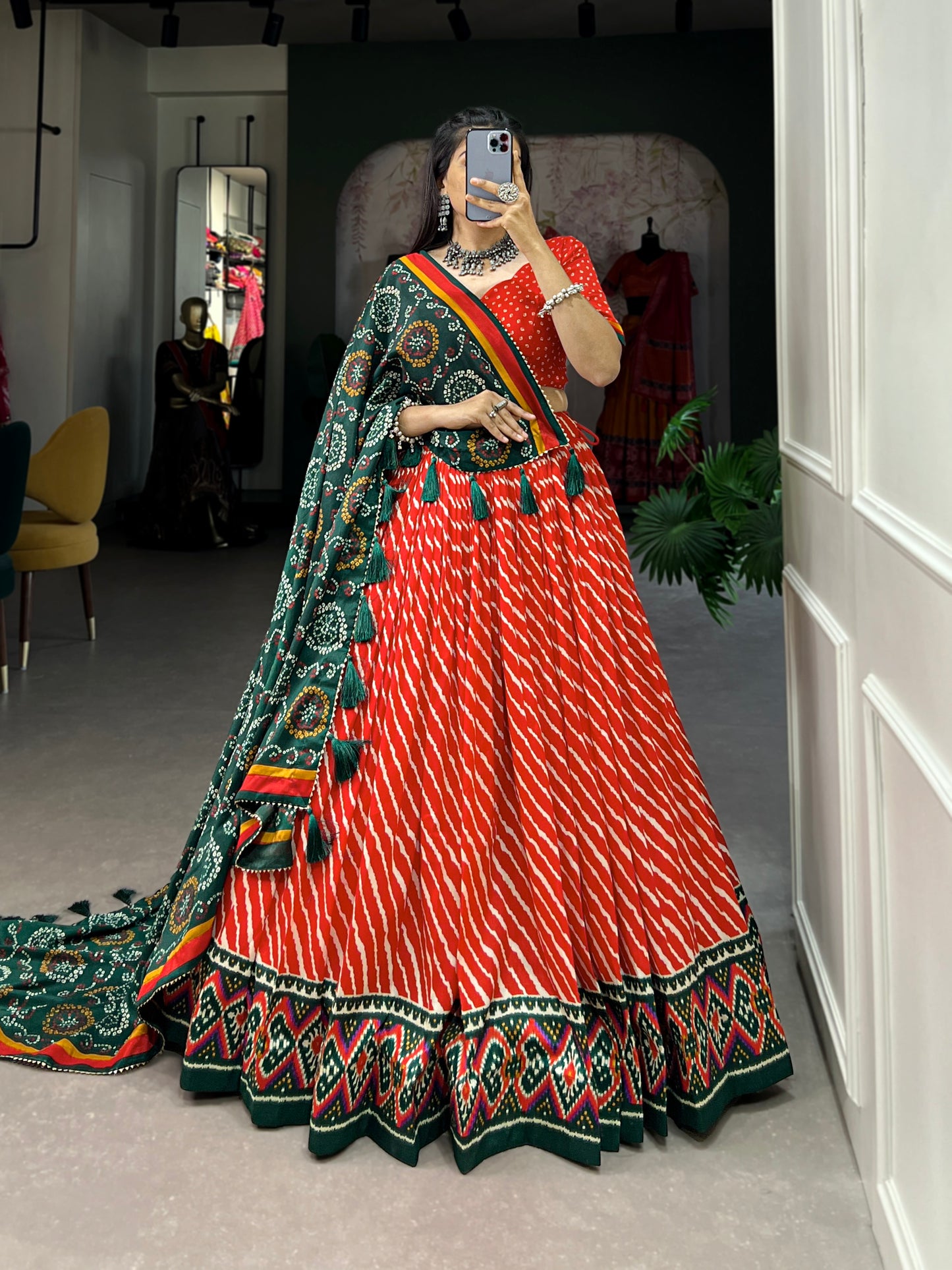 New Semi Stitiched Lehenga Choli