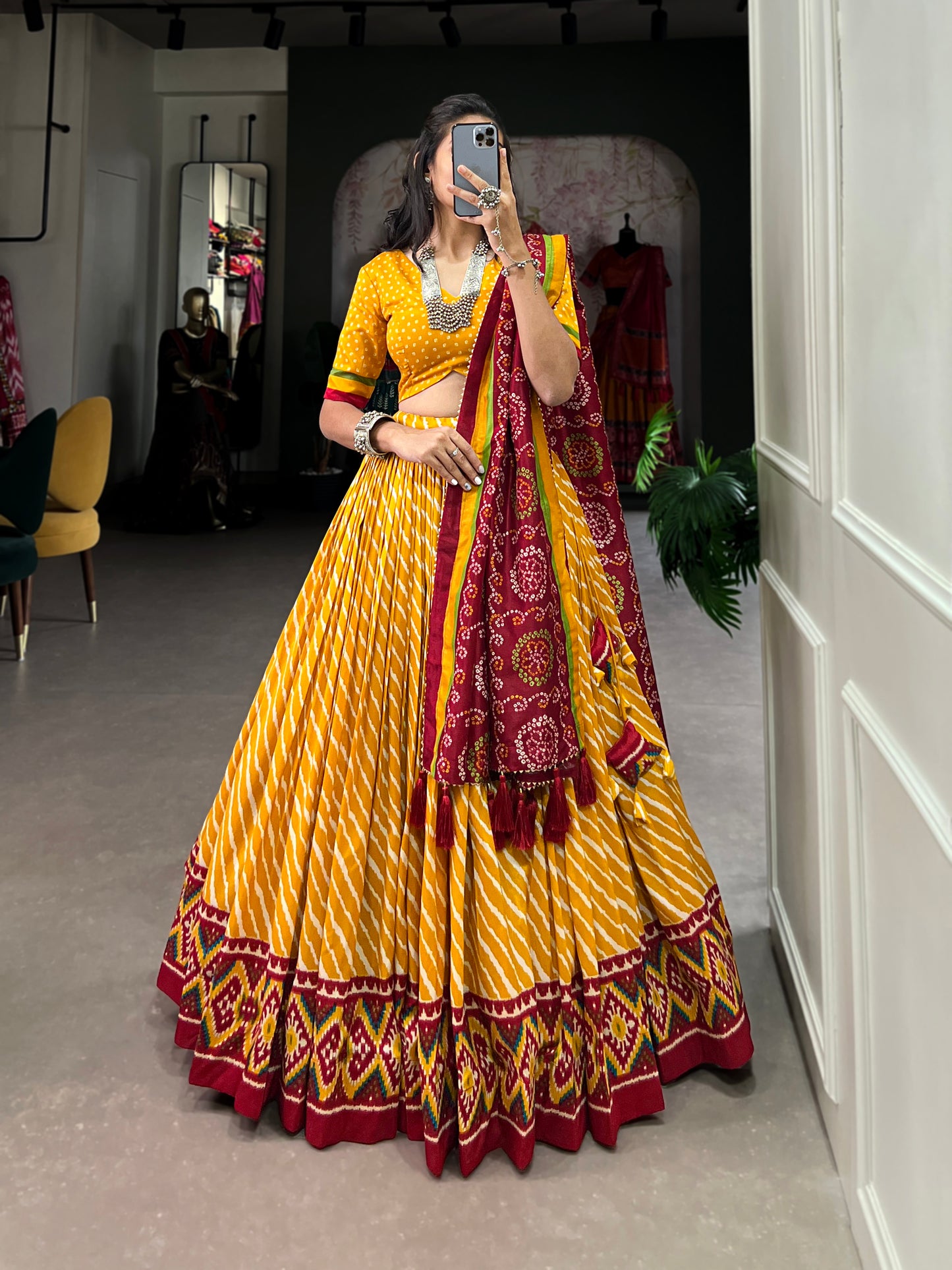 New Semi Stitiched Lehenga Choli