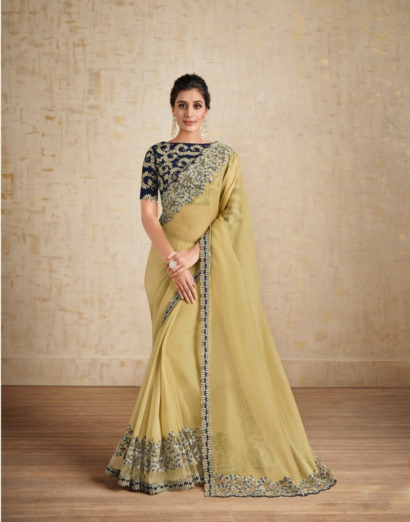 Georgette Silk Saree