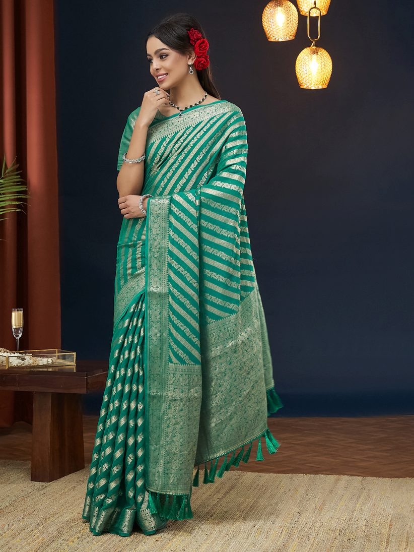 Georgette Silk Saree