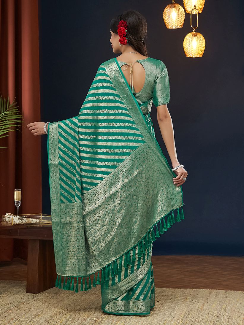 Georgette Silk Saree