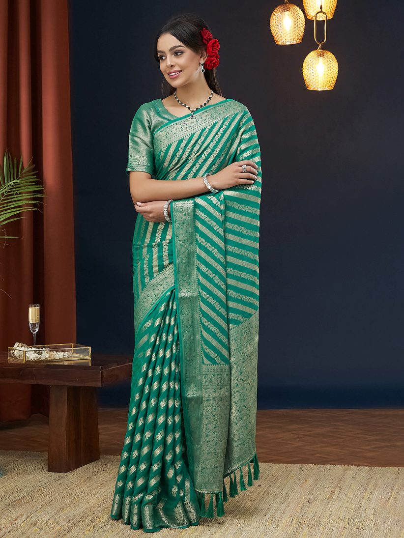 Georgette Silk Saree