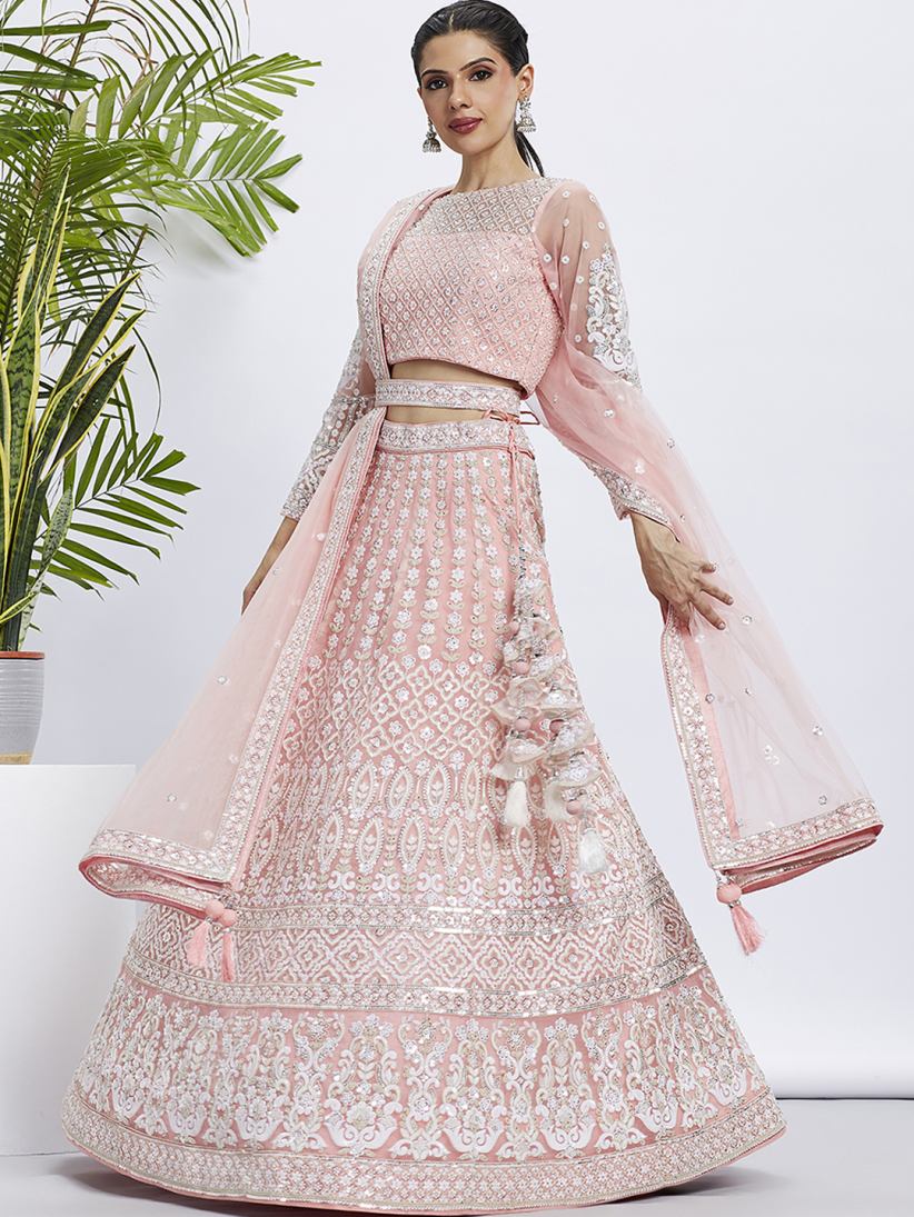 New Semi Stitiched Lehenga Choli