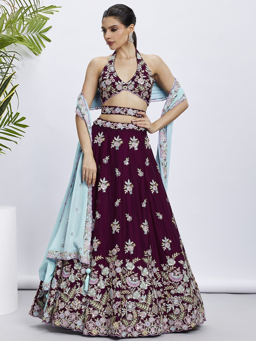 New Semi Stitiched Lehenga Choli