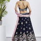 New Semi Stitiched Lehenga Choli