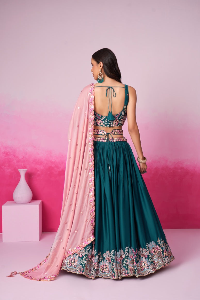 New Semi Stitiched Lehenga Choli