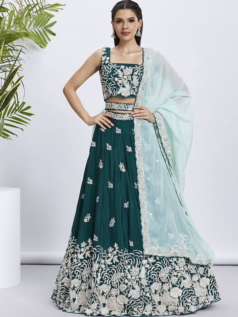 New Semi Stitiched Lehenga Choli