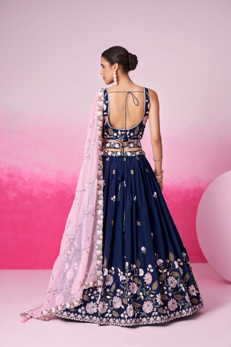 New Semi Stitiched Lehenga Choli