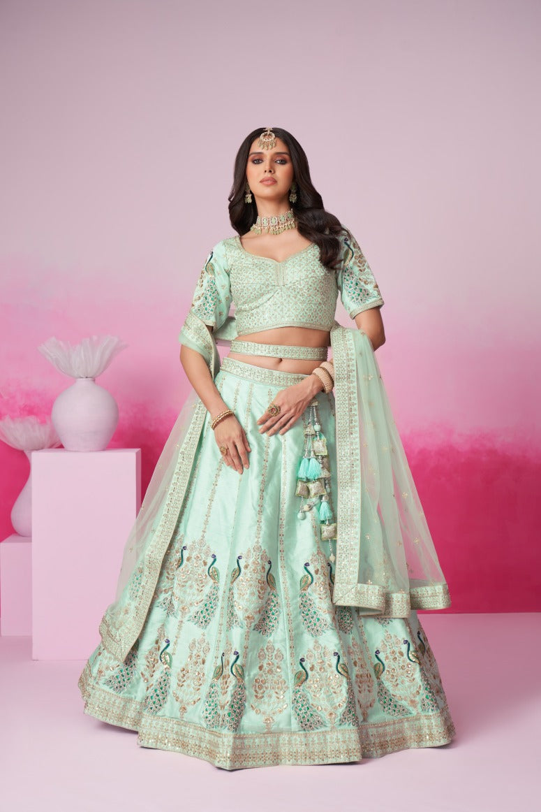 New Semi Stitiched Lehenga Choli