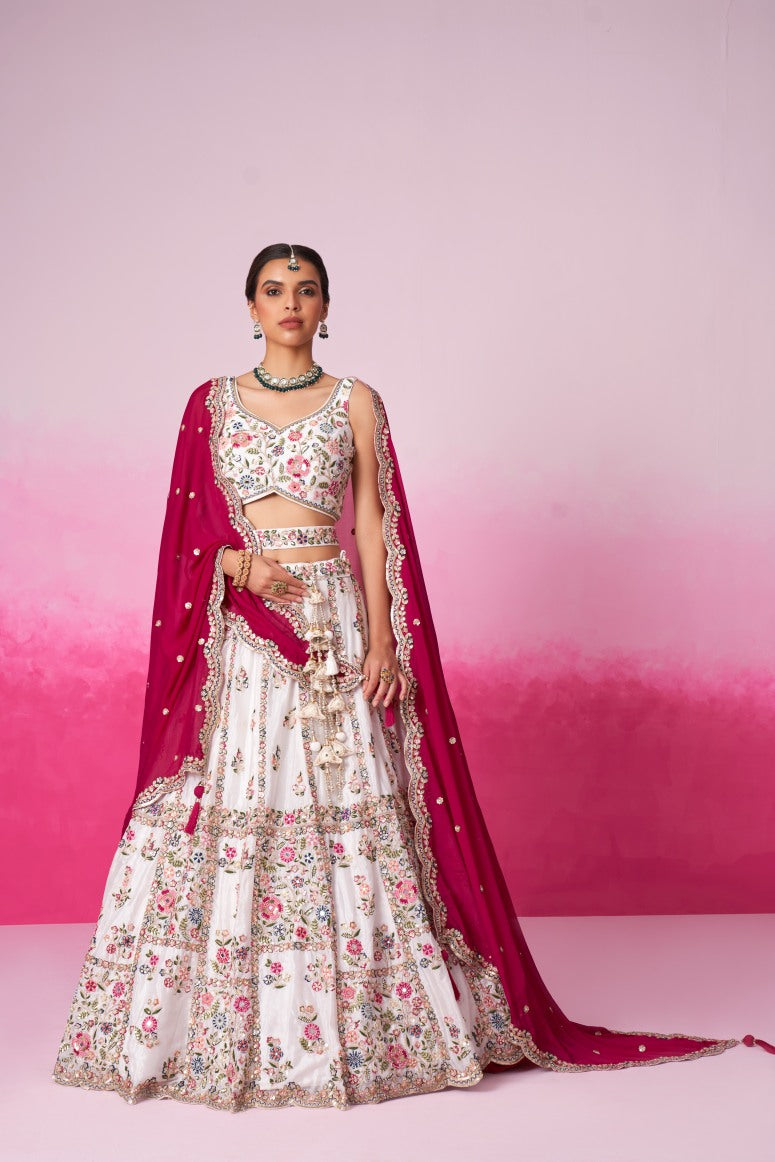 New Semi Stitiched Lehenga Choli