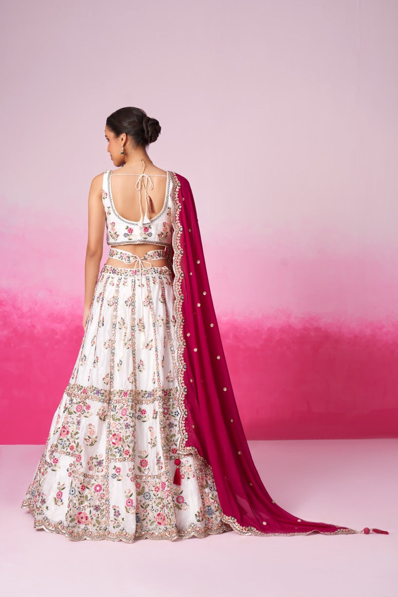 New Semi Stitiched Lehenga Choli