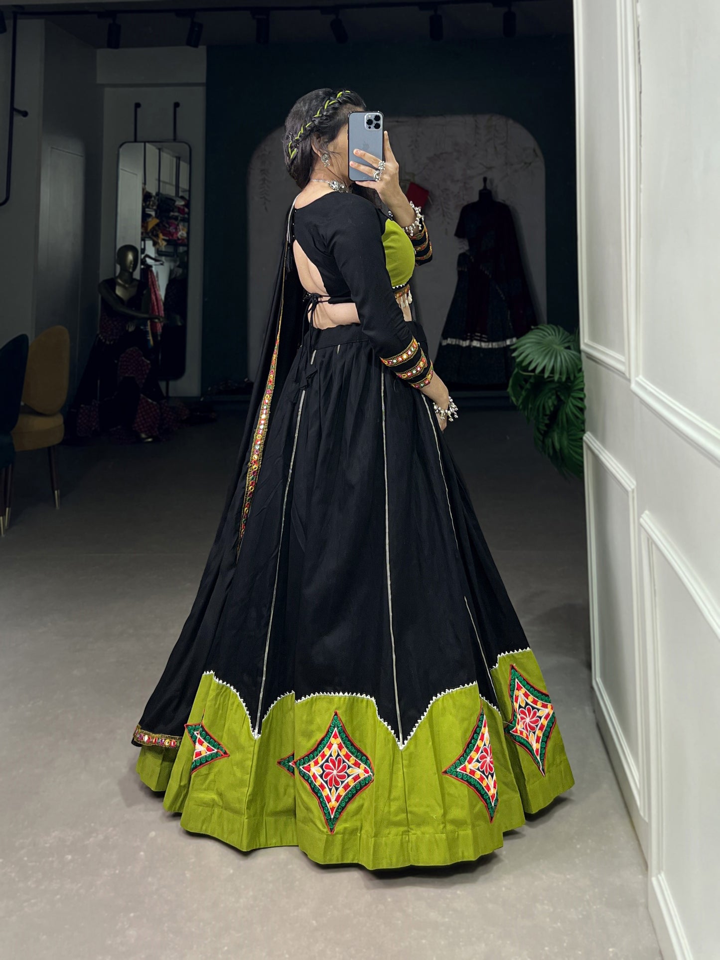 New Semi Stitiched Lehenga Choli