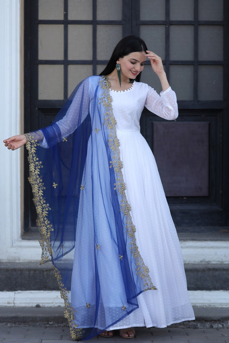 ReadyMade Gown With Duppatta