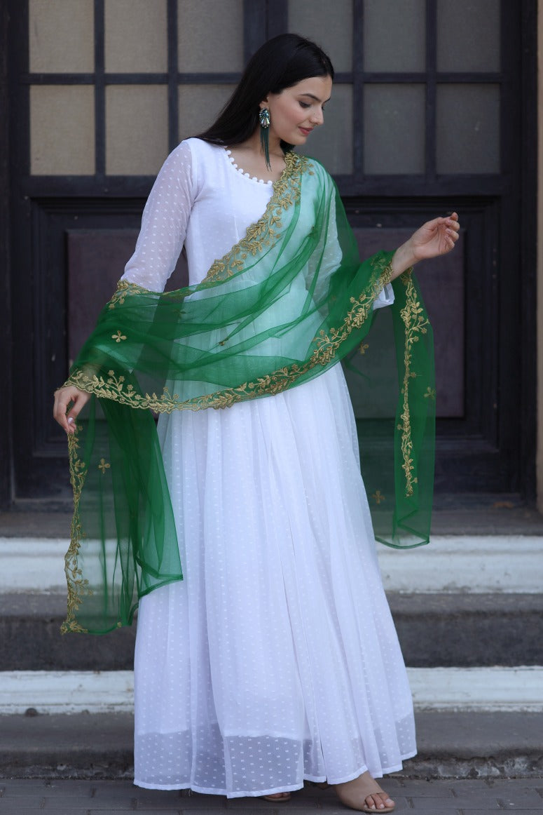 ReadyMade Gown With Duppatta