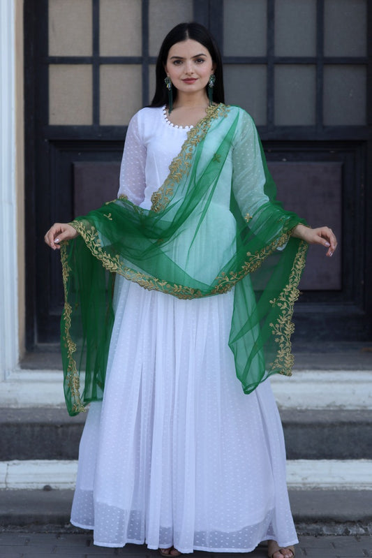 ReadyMade Gown With Duppatta