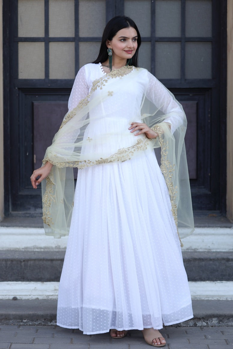 ReadyMade Gown With Duppatta