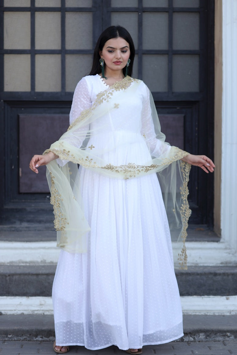 ReadyMade Gown With Duppatta