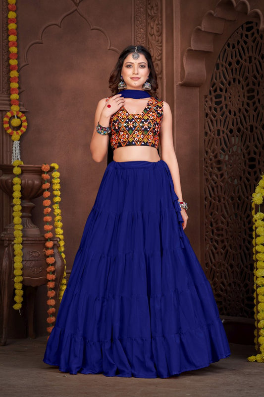 New Semi Stitiched Lehenga Choli