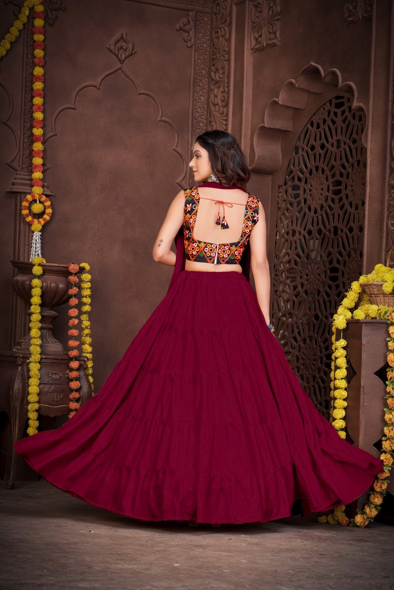 New Semi Stitiched Lehenga Choli