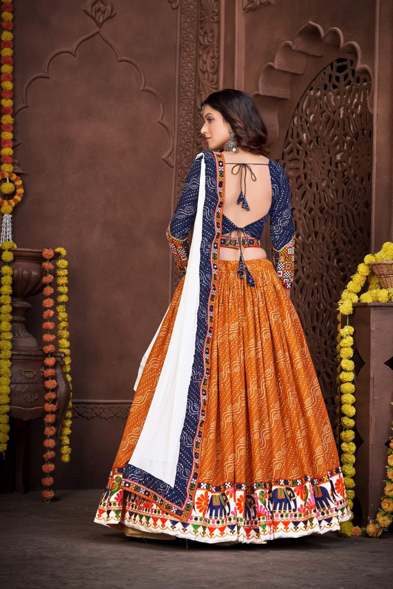 New Semi Stitiched Lehenga Choli