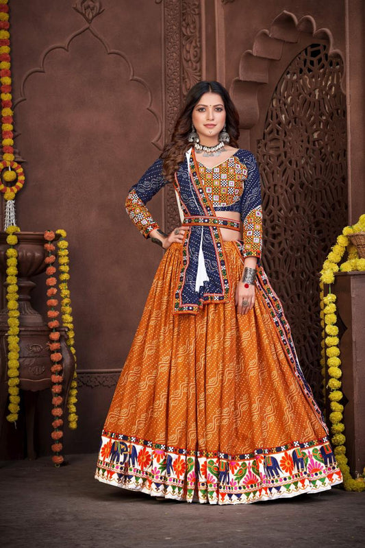 New Semi Stitiched Lehenga Choli