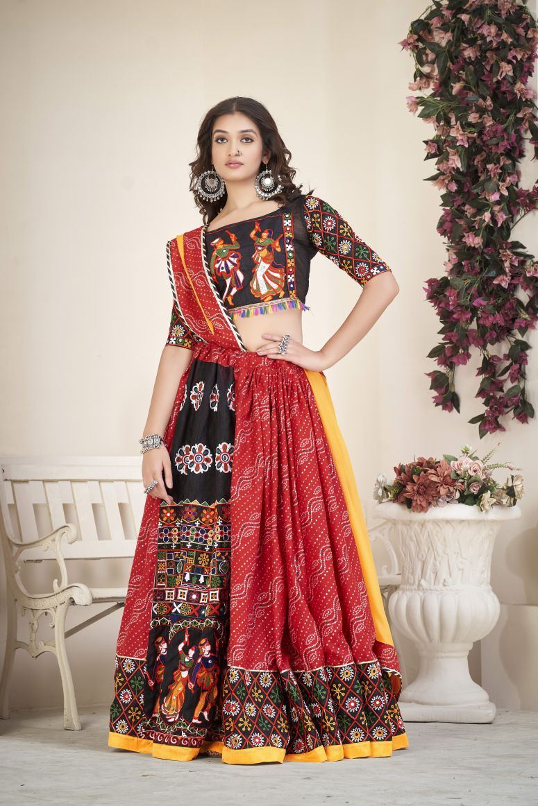 New Semi Stitiched Lehenga Choli