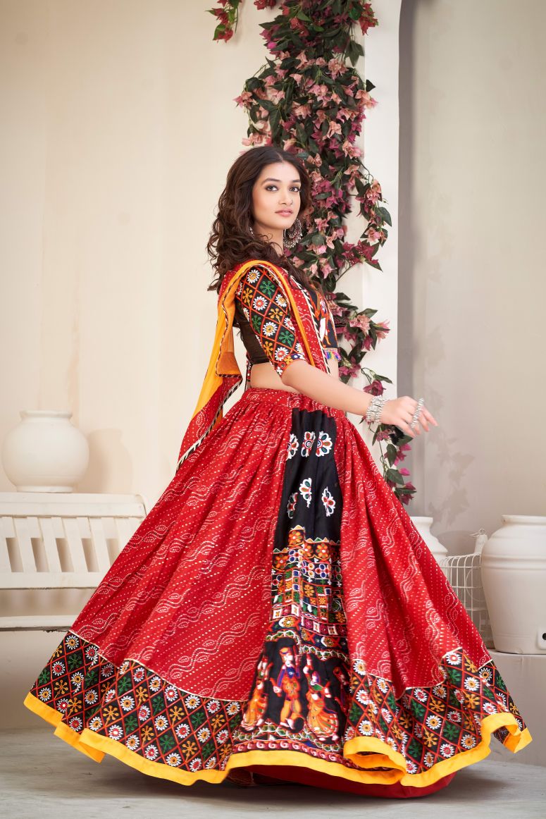 New Semi Stitiched Lehenga Choli