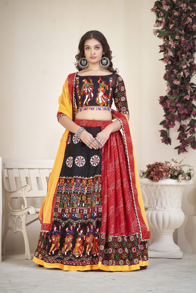 New Semi Stitiched Lehenga Choli