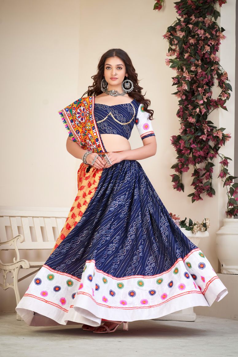 New Semi Stitiched Lehenga Choli