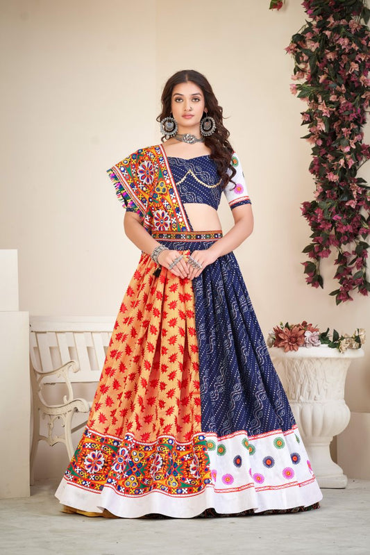 New Semi Stitiched Lehenga Choli