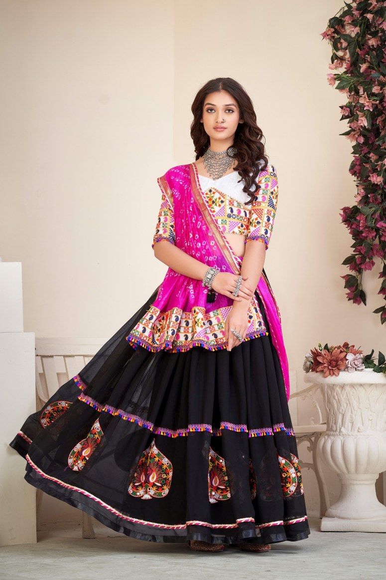 New Semi Stitiched Lehenga Choli