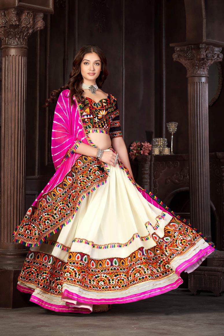 New Semi Stitiched Lehenga Choli