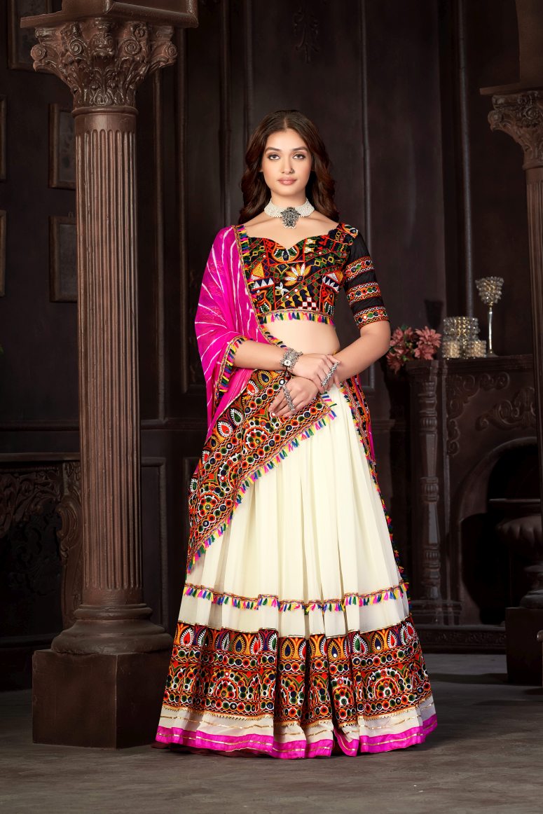 New Semi Stitiched Lehenga Choli