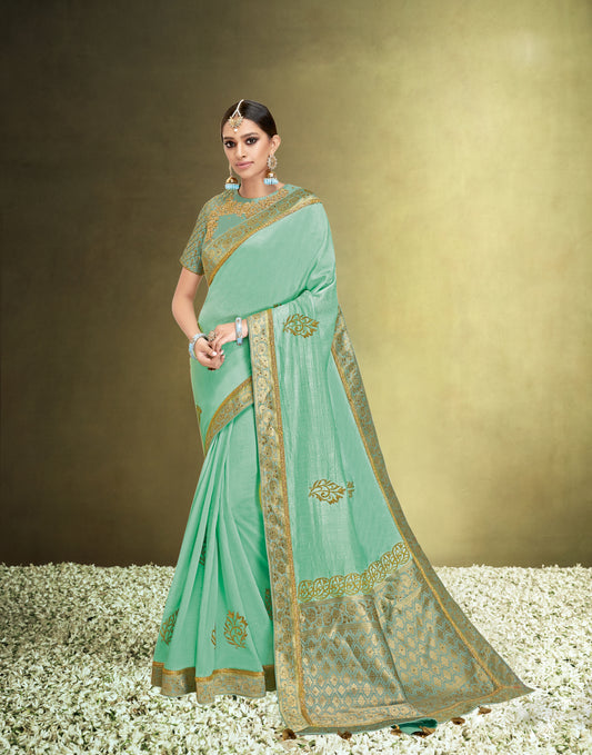 Georgette Silk Saree