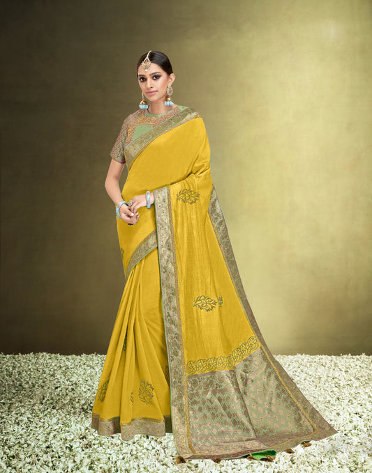 Georgette Silk Saree