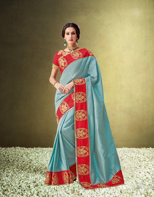 Georgette Silk Saree