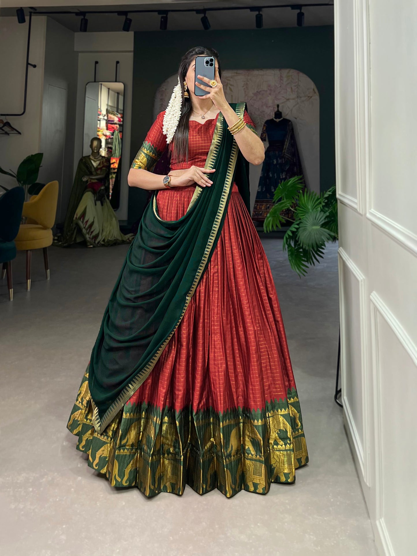 New Semi Stitiched Lehenga Choli