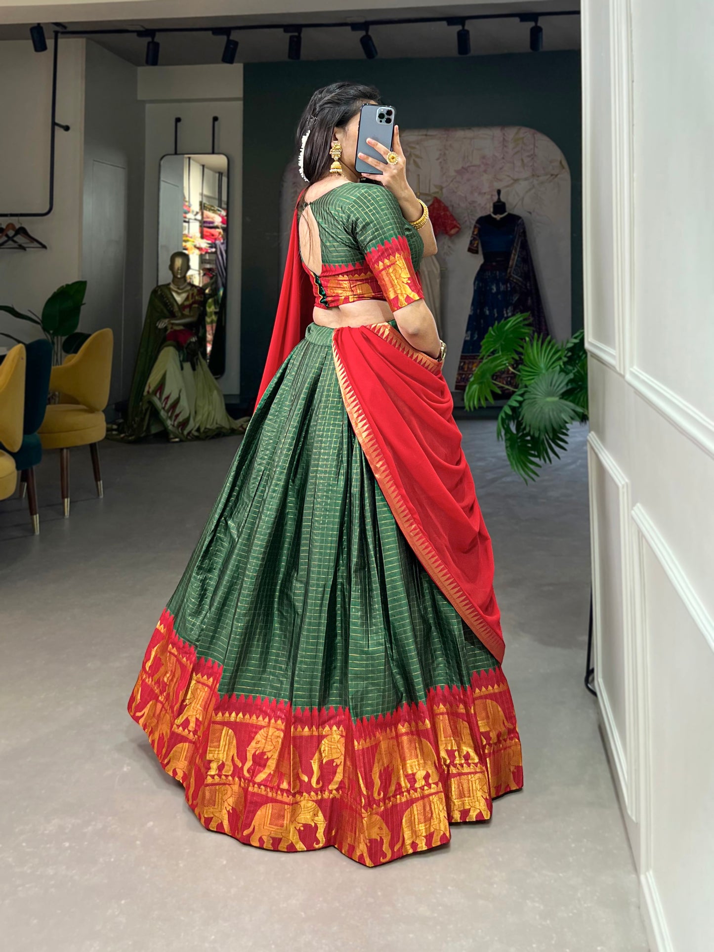 New Semi Stitiched Lehenga Choli