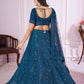 New Semi Stitiched Georgette Lehenga Choli