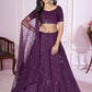 New Semi Stitiched Georgette Lehenga Choli