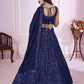 New Semi Stitiched Georgette Lehenga Choli