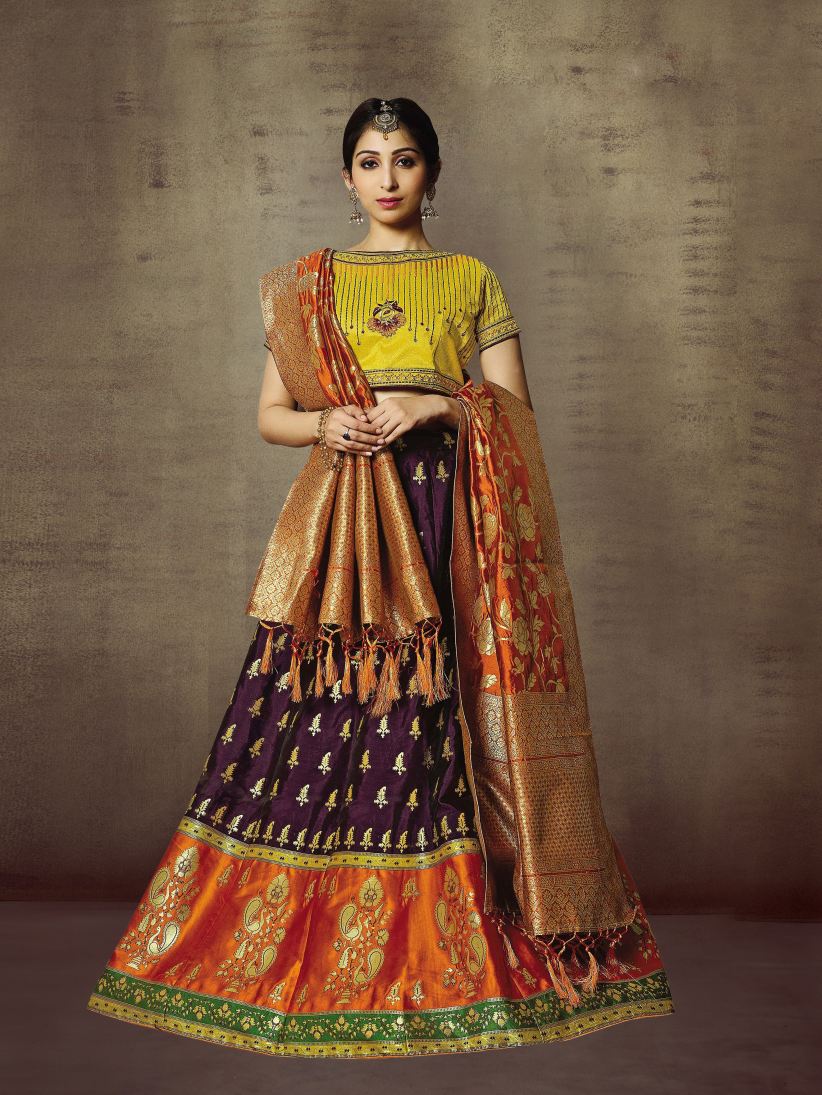 Latest Semi Stitched Lehenga Choli