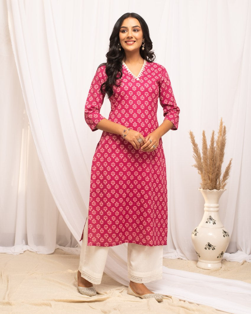 Latest Designer Readymade Cotton Kurti