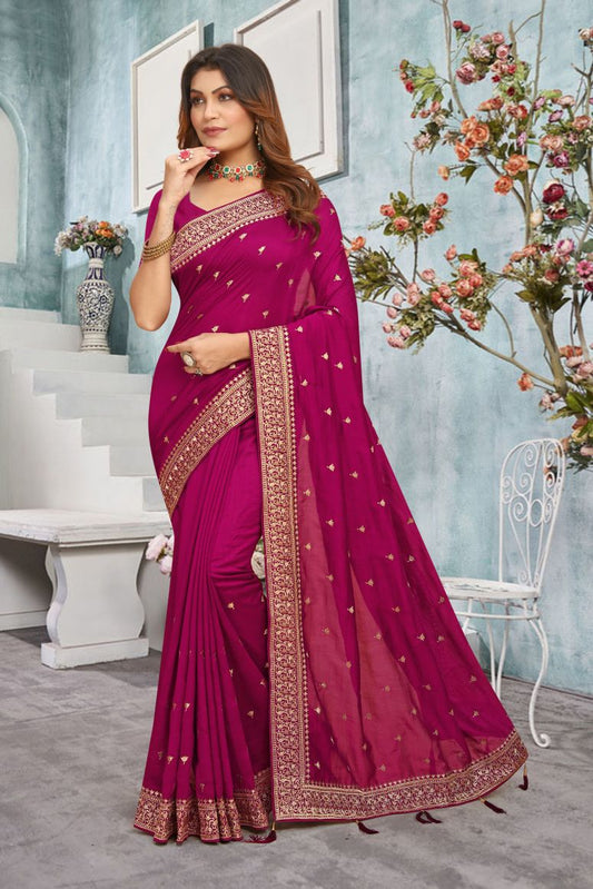 Catalog Designer Embroidery Work Saree