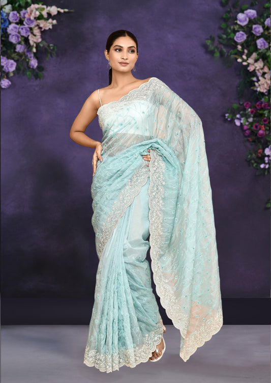 Satin Silk Saree