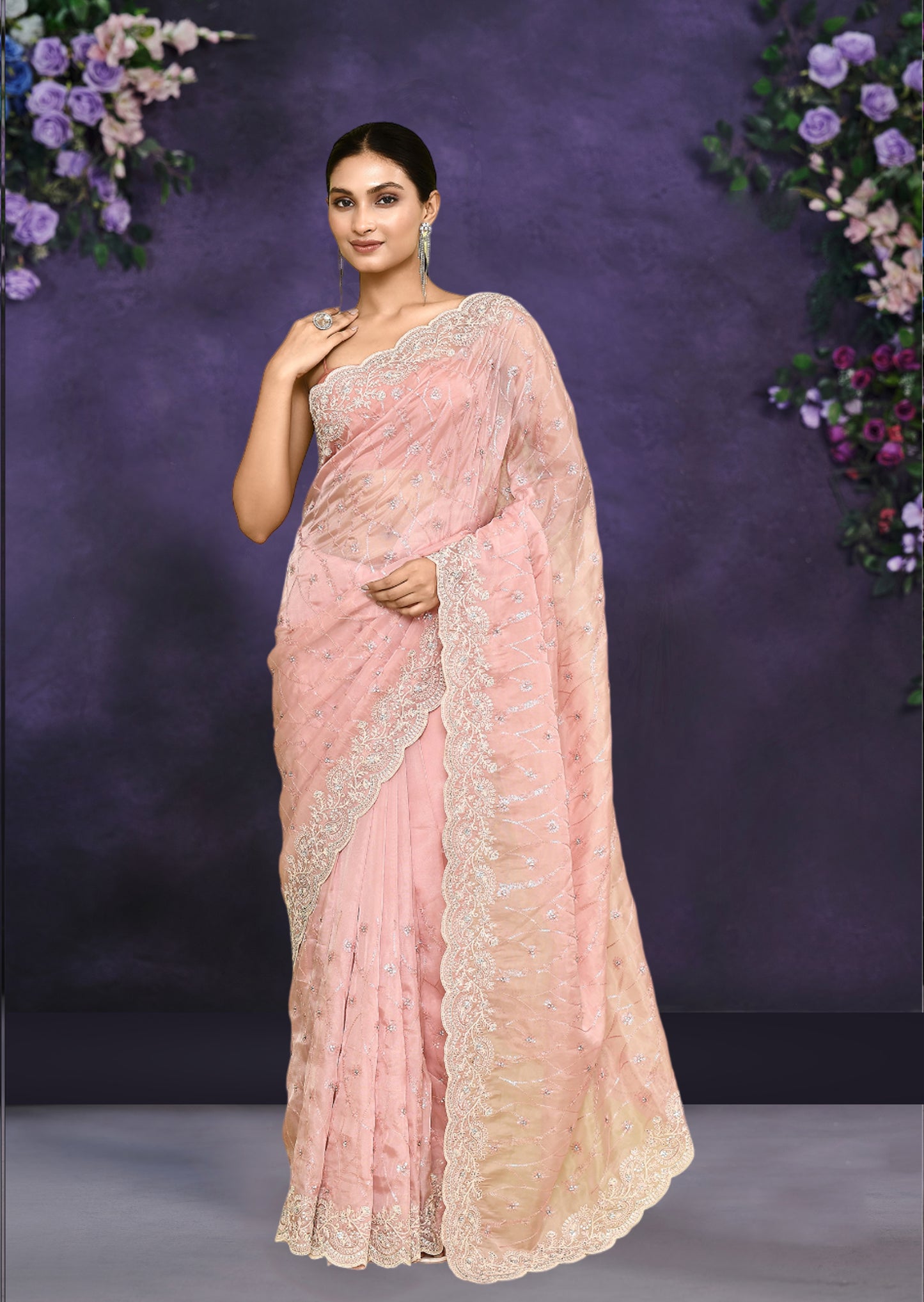 Satin Silk Saree