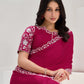 Artificial / Mix Crape Sarees