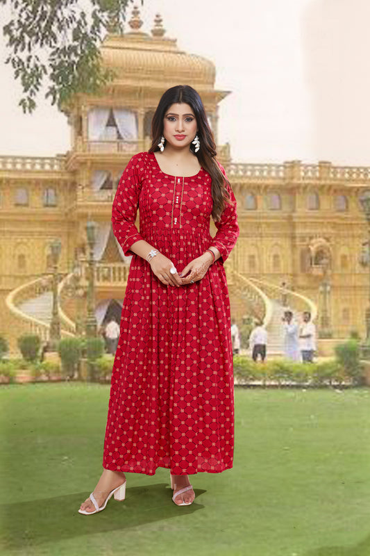 Latest Designer Readymade Long  Kurti