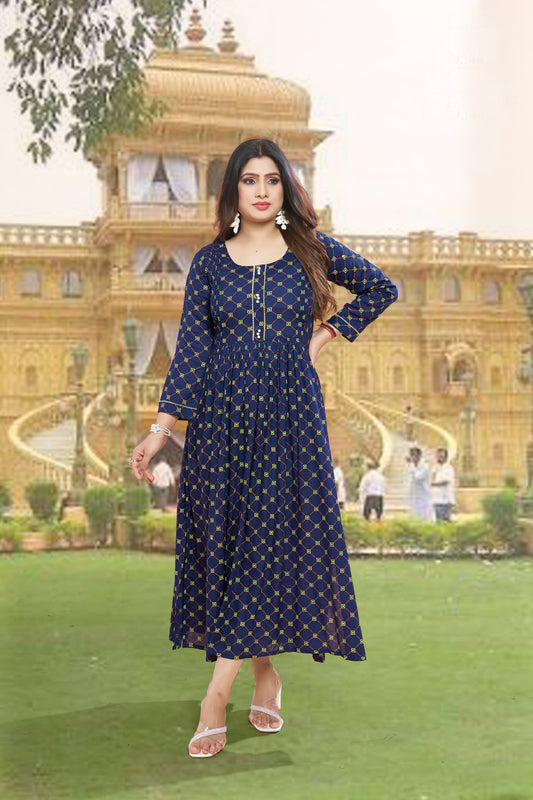 Latest Designer Readymade Long  Kurti